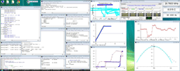 Two NMR screens - screen dump