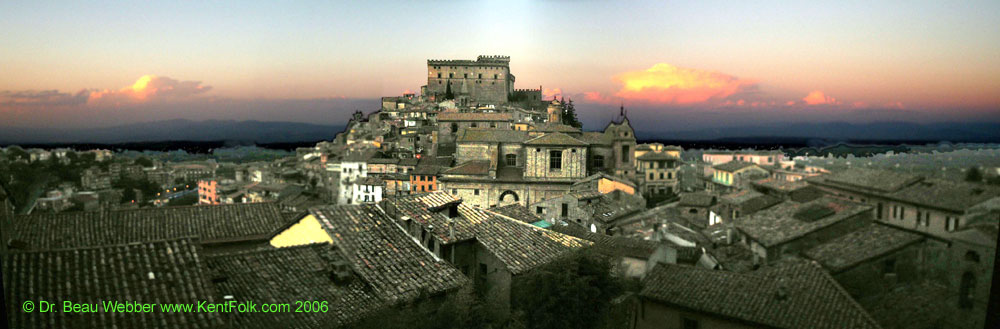 Soriano nel Cimino, Italy. Images © Dr. Beau Webber